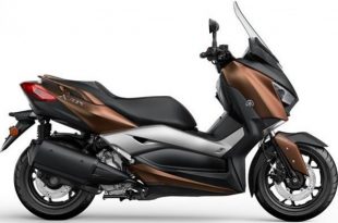Yamaha-X-max-300-Scooter-Yakıt-Tüketimi-ve-Teknik-Özellikleri-kahverengi