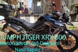 Triumph Tiger XRX 800 -XCA-XCX -XR Yağı Nasıl Değiştirilir?