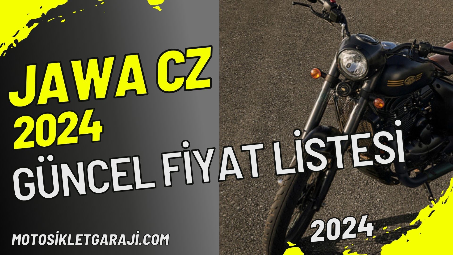 Jawa CZ Güncel Fiyat Listesi 2024