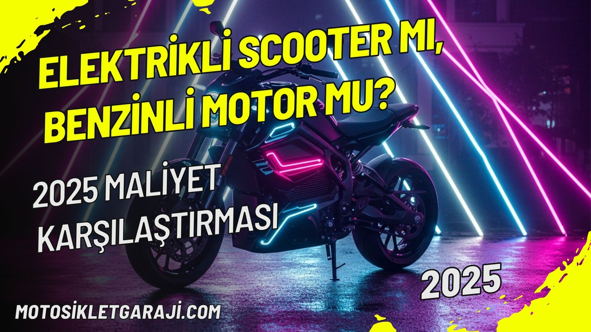 Elektrikli Scooter mı, Benzinli Motor mu? 2025 Maliyet Karşılaştırması