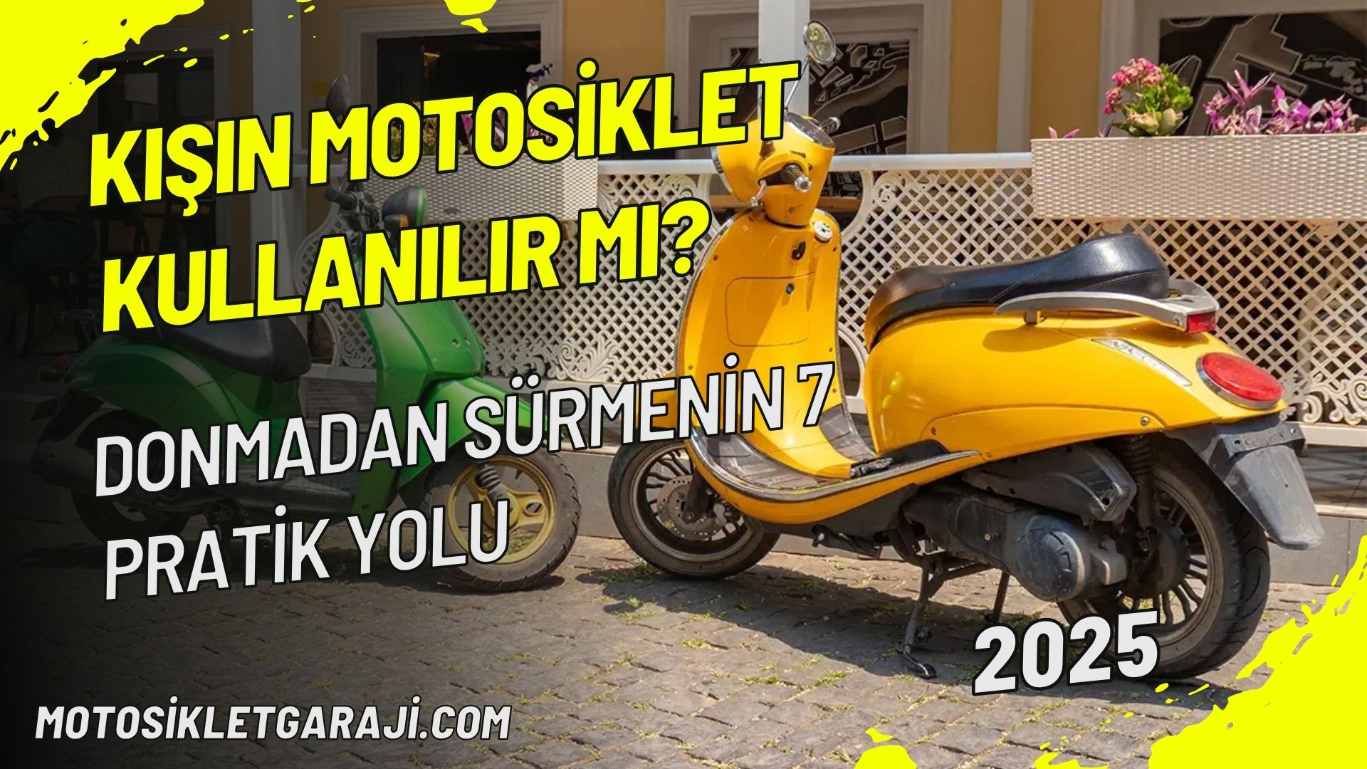 Kışın Motosiklet Kullanılır mı? Donmadan Sürmenin 7 Pratik Yolu